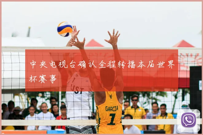 中央电视台确认全程转播本届世界杯赛事