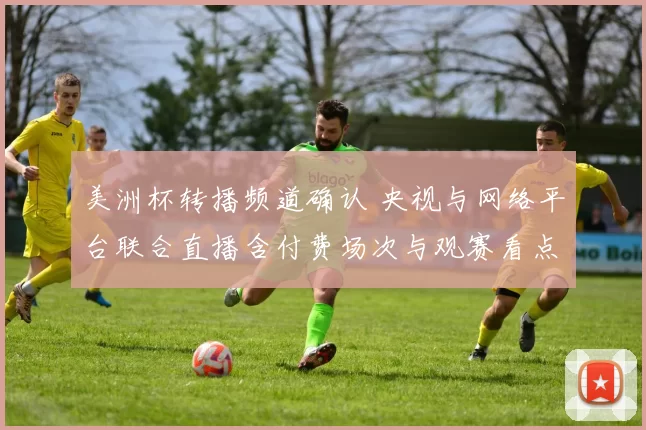 美洲杯转播频道确认 央视与网络平台联合直播含付费场次与观赛看点