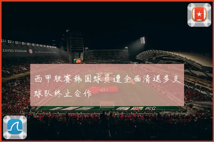 西甲联赛韩国球员遭全面清退多支球队终止合作